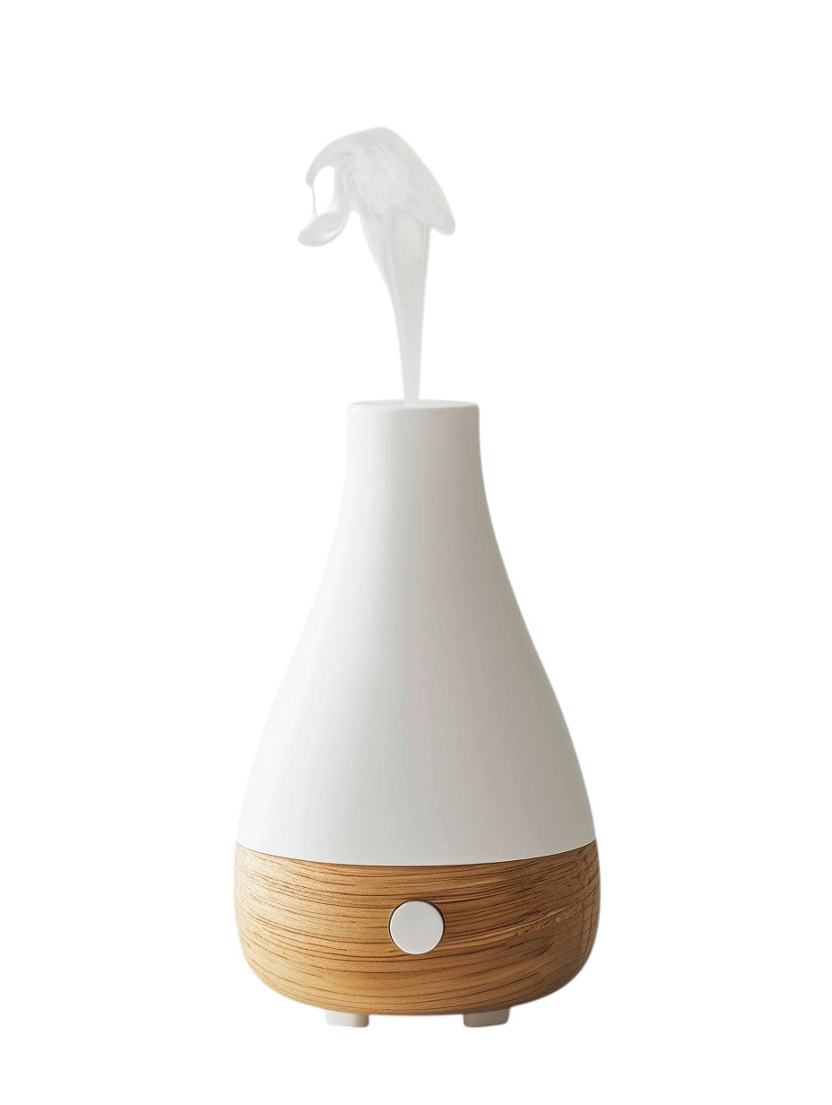 Tervrn Ultrasonic Aroma Diffuser & Cool Mist Humidifier with Warm LED Night Light